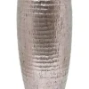 Baq Opus Hammered Vaas - zilver