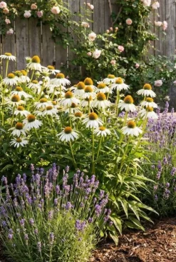 Echinacea purpurea White Swan - Zonnehoed