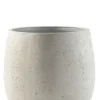 Luca Lifestyle Grigio Balloon Pot - wit beton